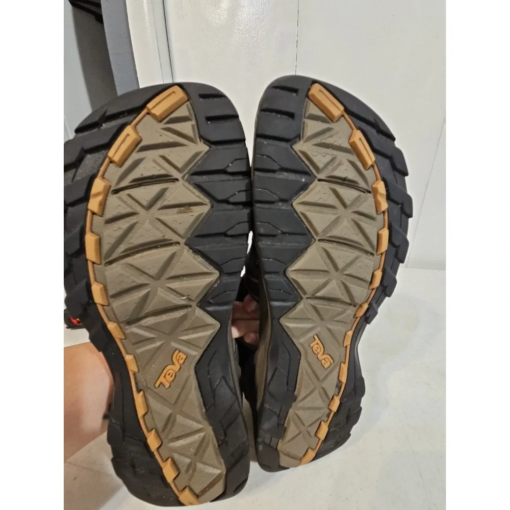 TEVA Omnium 2 Water Sandal Gray Closed Toe Hiking Men's US 11 Adjustable EC(228